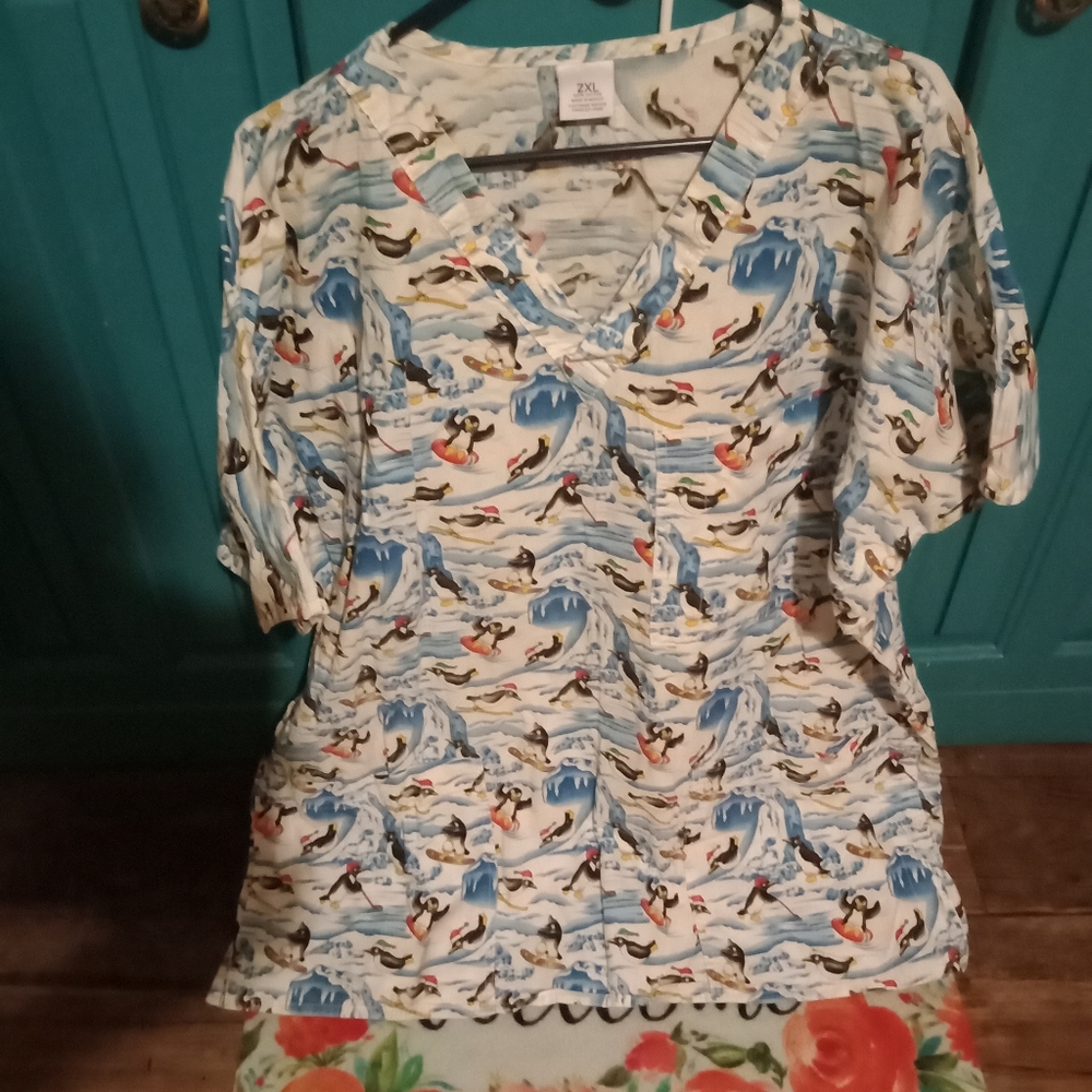 Scrub top
